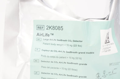 CareFusion 2K8085 AirLife Large SeeBreath CO2 Detector >22lbs